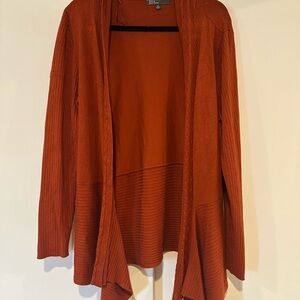 89th & Madison Women's Burnt Orange Cardigan